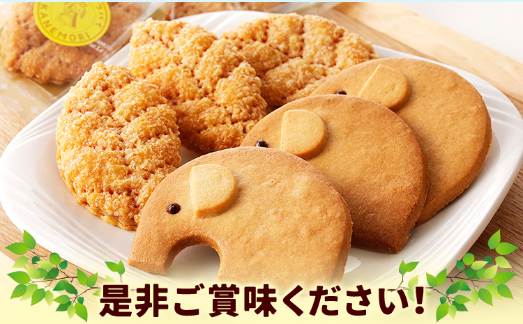 「黄金のリーフパイ」「頭のよくなる白色ぞうさんクッキー」焼き菓子セット 欧風ケーキ工房 かねもり 《45日以内に出荷予定(土日祝除く)》---hsh_kmyks_45d_23_11500_16p---