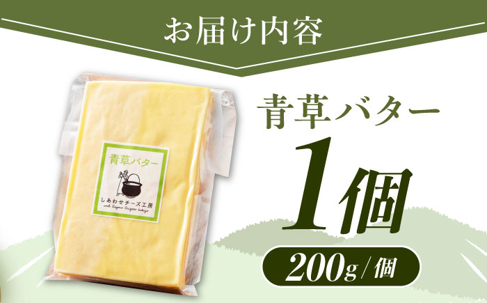 ＼TVで話題／【R8年12月発送開始】北海道 青草バター 200g《足寄町》【しあわせチーズ工房】 [BEAK019]