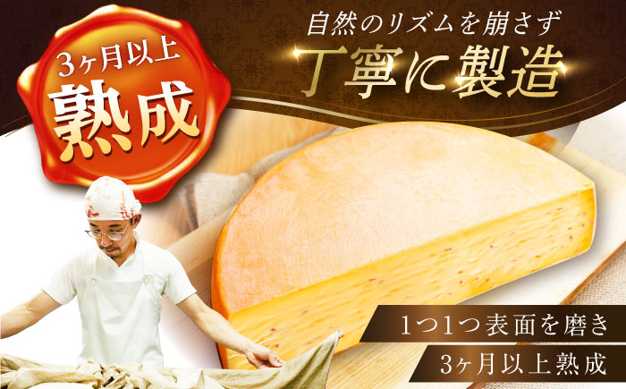 ＼TVで話題／北海道 スパイスラクレット 1/4ホール（1.25kg）《足寄町》【しあわせチーズ工房】 [BEAK032]