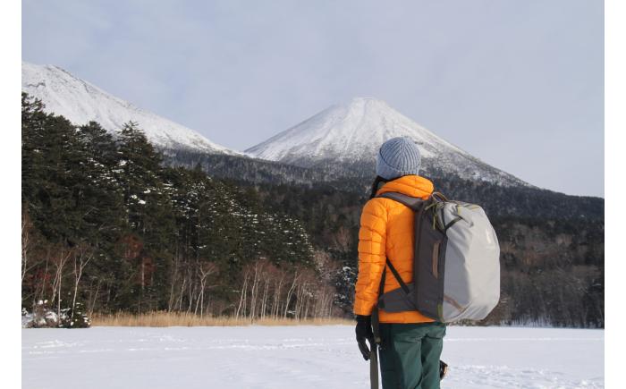 【ペア】 北海道十勝 オンネトースノーシュートレッキング 体験ツアー 《足寄町》 【Slow Travel HOKKAIDO】　北海道旅行 体験 アウトドア スノーシュー カフェ 雪遊び 旅行 オンネトー [BEAY003]