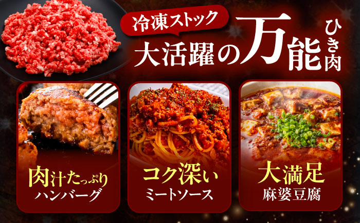 北海道 十勝 ハーブ牛 ひき肉 600g （300g×2） 《足寄町》【株式会社ノベルズ食品】 [BEAQ070]