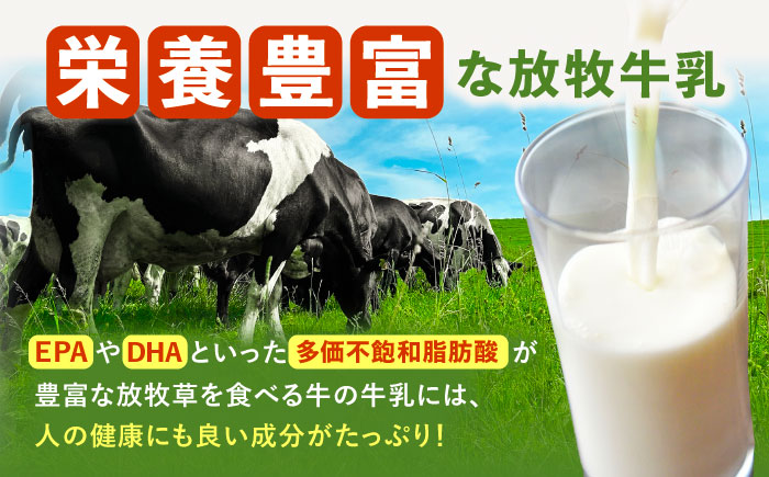 ＼TVで話題／北海道 放牧牛乳 800ml×2本・180ml×2本 《足寄町》【ありがとう牧場】 [BEAH008]