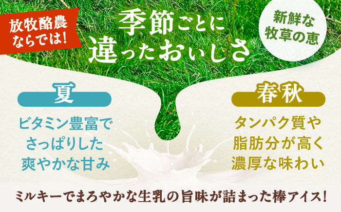 ＼TVで話題／12回定期便 北海道 朝搾り 放牧ソフト 80ml×10本　《足寄町》【ありがとう牧場】 アイス [BEAH015]
