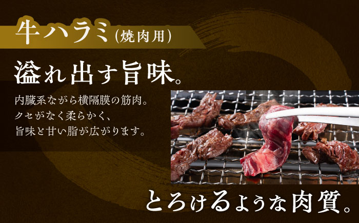 北海道 北十勝 短角牛 ハラミ 焼肉用 150g ×5《足寄町》【北十勝ファーム有限会社】 [BEAI039] 150g×5パック