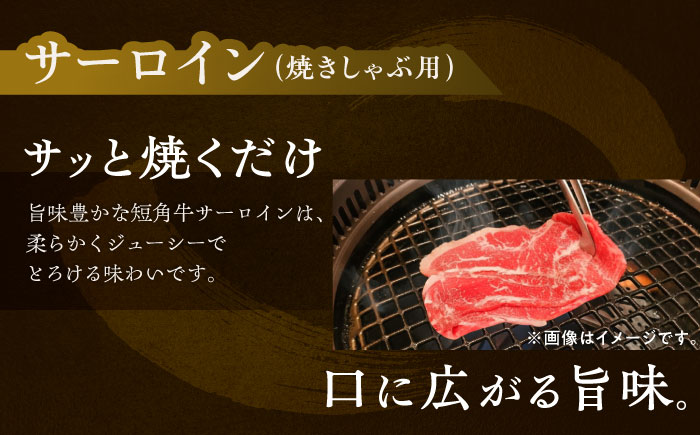 北海道 北十勝 短角牛 サーロイン（焼きしゃぶ用）150g ×2《足寄町》【北十勝ファーム有限会社】《足寄町》【北十勝ファーム有限会社】 [BEAI092] 150g×2パック