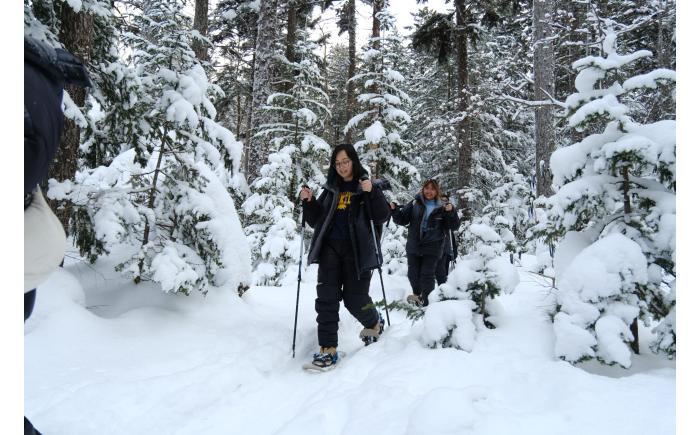 【ペア】 北海道十勝 オンネトースノーシュートレッキング 体験ツアー 《足寄町》 【Slow Travel HOKKAIDO】　北海道旅行 体験 アウトドア スノーシュー カフェ 雪遊び 旅行 オンネトー [BEAY003]