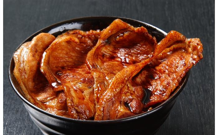 北海道十勝 ロース豚丼セット2人前（ケンボロー・ホエー豚）タレ付き《足寄町》【割烹 熊の子】[BEAW001]