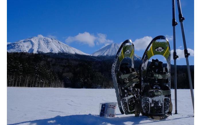【ペア】 北海道十勝 オンネトースノーシュートレッキング 体験ツアー 《足寄町》 【Slow Travel HOKKAIDO】　北海道旅行 体験 アウトドア スノーシュー カフェ 雪遊び 旅行 オンネトー [BEAY003]
