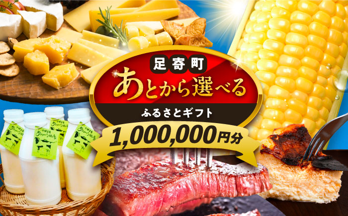【あとから選べる】足寄町ふるさとギフト 100万円分 足寄町 チーズ [BEBL007]