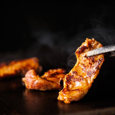 【毎月定期便】国産「北海道産」の希少な味噌味 豚ハラミ 200g×5 計1kg　全12回【配送不可地域：離島】