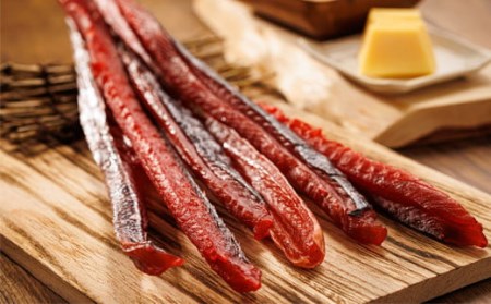 ＜北海道産＞秋鮭(サケ)のみを使用した「鮭とばソフト」250g×10個【配送不可地域：離島】