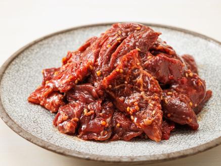 焼肉食材専門店トリプリしおた「北海道産牛使用　特撰　味付牛ハラミ」(300g×4パック)【配送不可地域：離島】