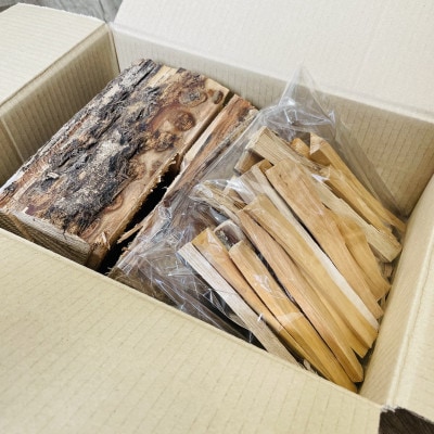 スウェーデントーチ焚き付けセット 5kg 北海道産 広葉樹 薪 キャンプ