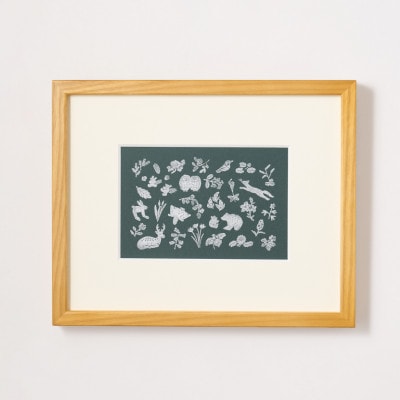 [磯 優子/Yuko Iso]オリジナル作品 活版印刷のポストカード×1枚