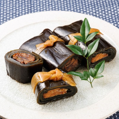 【毎月定期便】北海道産昆布で鮭と鰊を丁寧に巻いた昆布巻きセット 合計4本(1本×各2袋)全4回