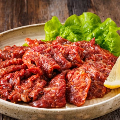 【毎月定期便】国産味付牛カルビ 200g×5パック(合計1kg)全3回【配送不可地域：離島】