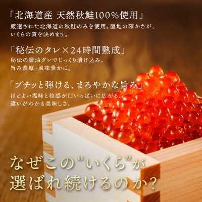 【毎月定期便】いくら醤油漬け 500g×3箱 ＜北海道産の鮭卵＞全6回【配送不可地域：離島】