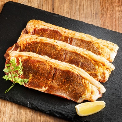 【12/21まで年内発送】北海道産 牛肉 味付き スパイシービーフ(カレー味)100g×5枚【配送不可地域：離島】