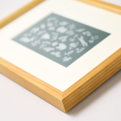 [磯 優子/Yuko Iso]オリジナル作品 活版印刷のポストカード×1枚