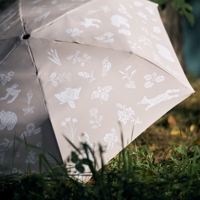 [磯 優子/Yuko Iso]オリジナルデザイン 折りたたみ傘(17cm)×1本