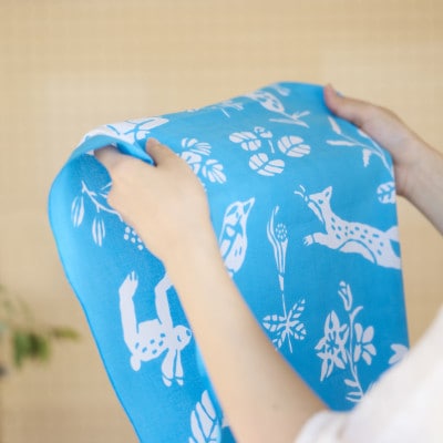 [磯 優子/Yuko Iso]オリジナルデザイン 手ぬぐい(約34×90cm)×1枚