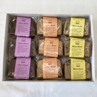 お菓子詰め合わせ セット(人気 パウンドケーキ 3種類×3コ)＜北海道のおすすめ　スイーツセット＞【配送不可地域：離島】
