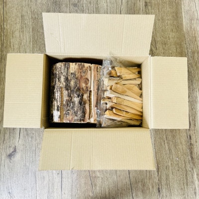 スウェーデントーチ焚き付けセット 5kg 北海道産 広葉樹 薪 キャンプ