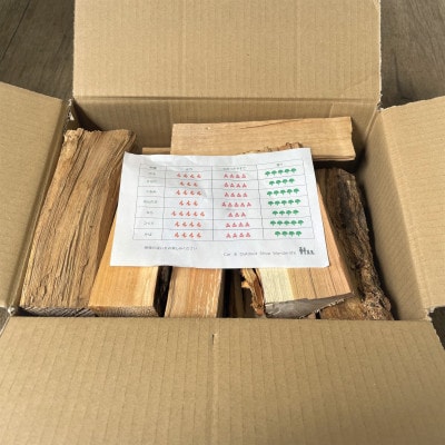 樹種別薪 7種お試しセット 2kg 北海道道東産 広葉樹  キャンプ