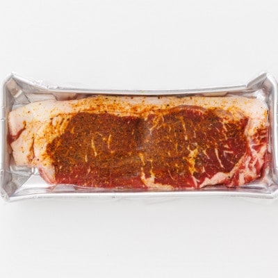 【12/21まで年内発送】北海道産 牛肉 味付き スパイシービーフ(カレー味)100g×5枚【配送不可地域：離島】