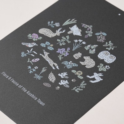 [磯 優子/Yuko Iso]オリジナルデザイン 版画カレンダー(A4サイズ)×1枚