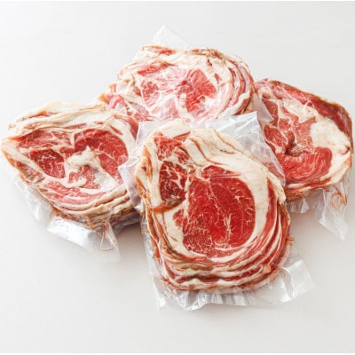 【毎月定期便】ラム肉 スライス 100g×10パック(合計1kg)全12回【配送不可地域：離島】