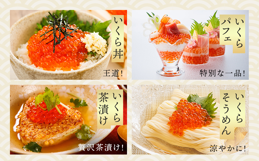 【12/21まで年内発送】いくら醤油漬け 500g ×1個 ＜北海道産の鮭卵＞【配送不可地域：離島】