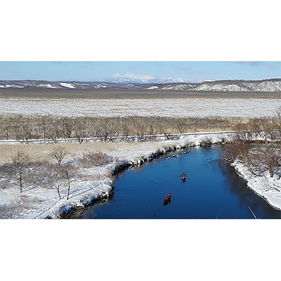 釧路湿原ウインターカヌー＆湿原ウォッチング【2名様分】