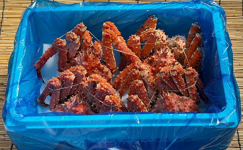 北海道 厚岸産 訳あり 冷凍 ボイルたらばがに　約2.0kg（2尾～5尾入）蟹 カニ タラバガニ  たらば蟹 タラバ蟹 ボイル 厚岸町