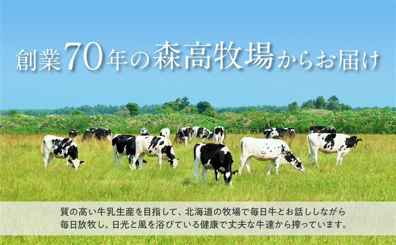 北海道 厚岸町産 森高特選 牛乳 12本 12L (１L×12本)【株式会社森高牧場】[ 北海道産 牛乳 ミルク 牛乳屋の牛乳 優しい 朝食 牧場直送 牧場 厚岸町 ]