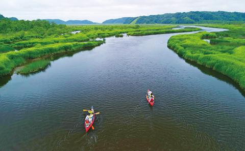厚岸「別寒辺牛川」 カヌー体験 1名様 参加チケット