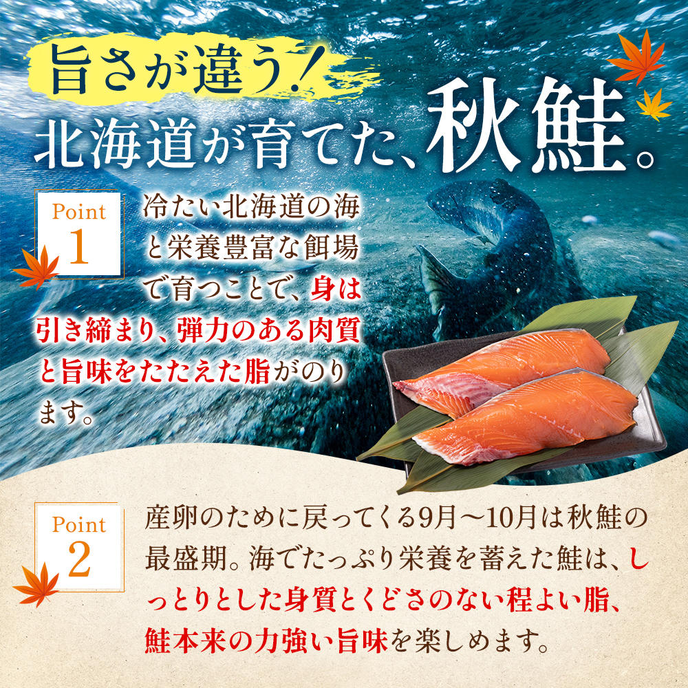 北海道産 秋鮭 山漬け 姿切身  約2.6kg （650g×4パック） [ 鮭 さけ 焼き魚 魚 魚介類 サケ ]