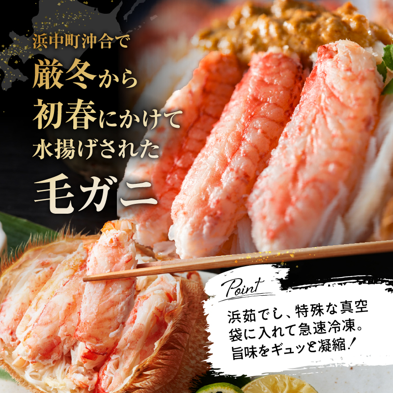 北海道産 毛ガニ1杯(700～730g)_H0001-131