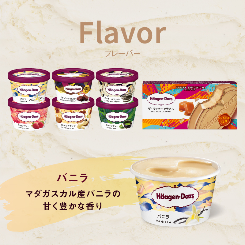 【メールで届く】ハーゲンダッツ アイスクリーム『コンビニ交換専用チケット　7個交換（ローソン）』_H-rogift107