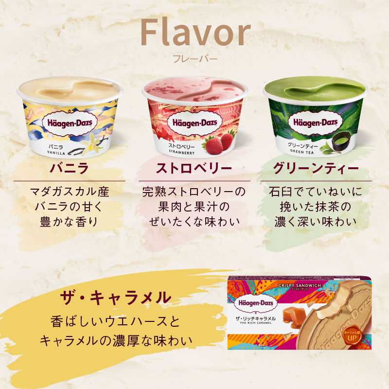 【メールで届く】ハーゲンダッツ アイスクリーム『コンビニ交換専用チケット　1個交換（セブン-イレブン）』_H-svgift001