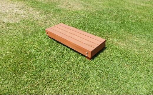 北海道産天然木の踏み台「nukumori」ぬくもり　mini【 天然木 DIY ガーデン お庭 ガーデニング 標茶町 北海道 】