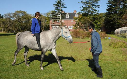【ヘイゼルグラウスマナー】90分乗馬体験チケット1名様分（アドベンチャーコース）｜チケット 体験 乗馬 乗馬体験 北海道 標茶町 ヘイゼルグラウス 自然 アウトドア スポーツ レジャー リラックス アクティビティ 