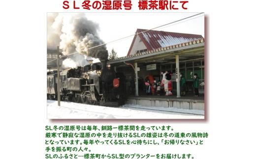 【ガーデニング】ＳＬプランター　380型【 天然木 DIY ガーデン お庭 アウトドア 木製 プランター 標茶町 北海道 】