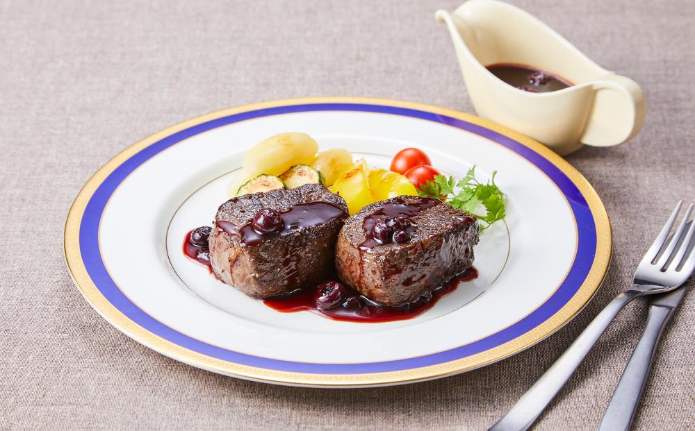 北海道 標茶町産 エゾ 鹿肉 ロース ブロック 1kg