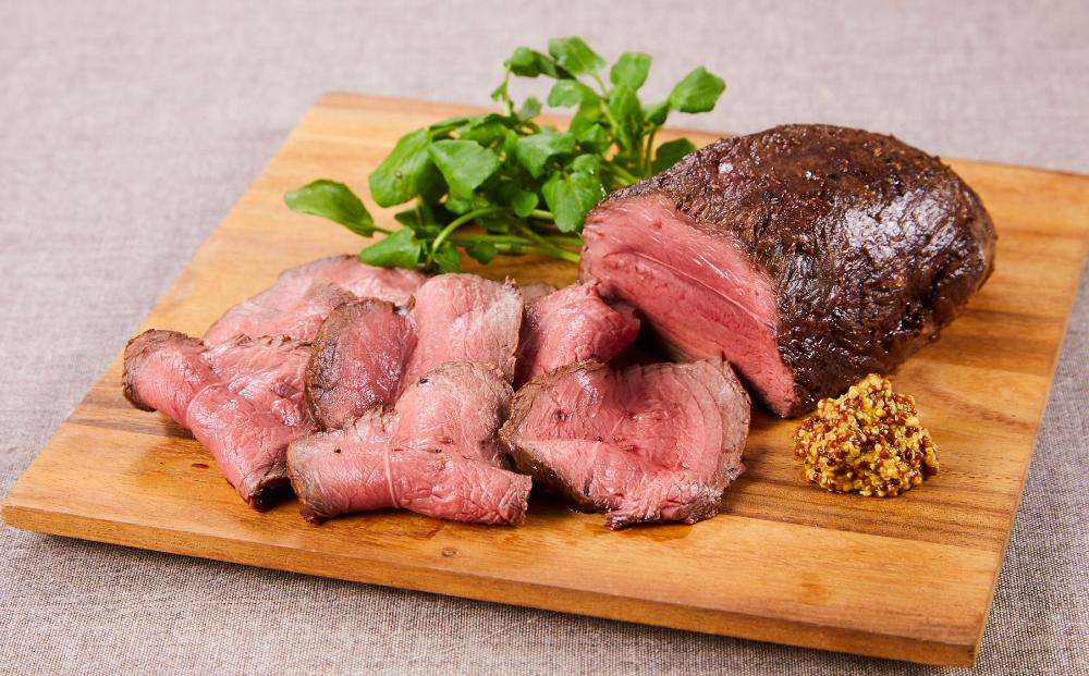 海道 標茶町産 エゾ 鹿肉 モモ ブロック 1kg