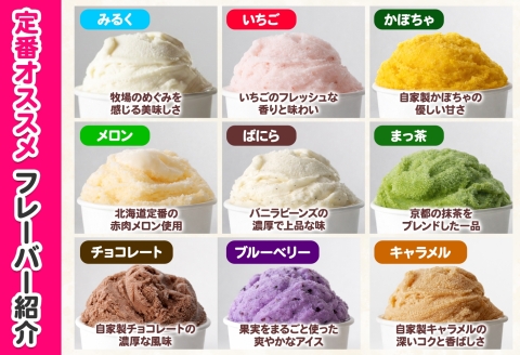 1337.アイスクリーム ジェラート 食べ比べ 15個 アイス 定番 おすすめ B セット 手作り 北海道 弟子屈町