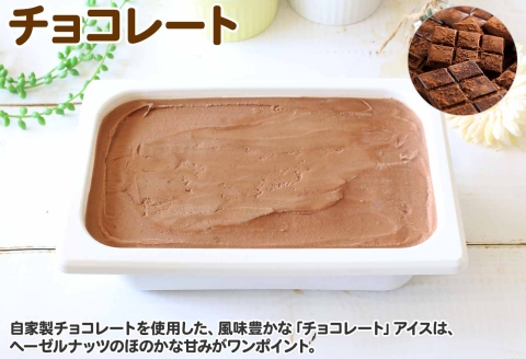 597.アイスクリーム チョコレート ジェラート チョコ 業務用 2リットル 2L アイス 大容量  手作り 北海道 弟子屈町