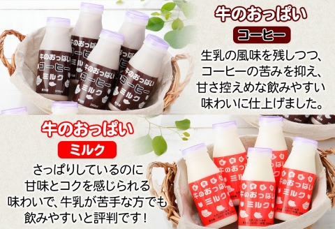 783.牛のおっぱいミルク 3本 コーヒーミルク3本 のむヨーグルト3本 計9本 おっぱいミルクキャンディー1個 セット 牛乳 生乳 ミルク 飲料 しぼりたて 珈琲 ヨーグルト 飴 北海道 弟子屈町