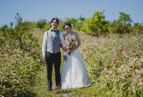 9050.『GIFT』Hokkaido National Park Wedding Photo　ウエディングフォト プランB