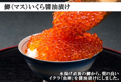 3630. 無地熨斗 雲丹ほたて佃煮 鱒いくら醤油漬け 計300g 小分け 雲丹 ウニ うに 帆立 ホタテ ほたて いくら イクラ 佃煮 海鮮 のし 名入れ不可 送料無料 北海道 弟子屈町